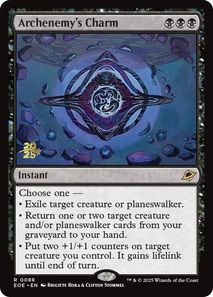 Archenemy's Charm [Edge of Eternities Prerelease Promos] | Jack's On Queen