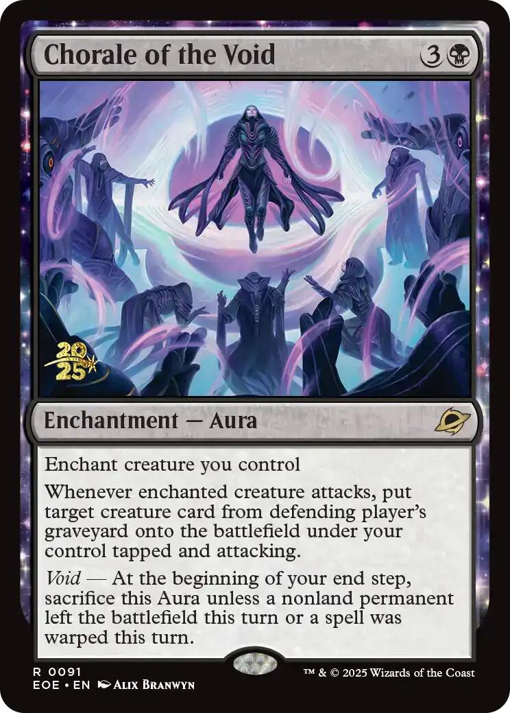 Chorale of the Void [Edge of Eternities Prerelease Promos] | Jack's On Queen