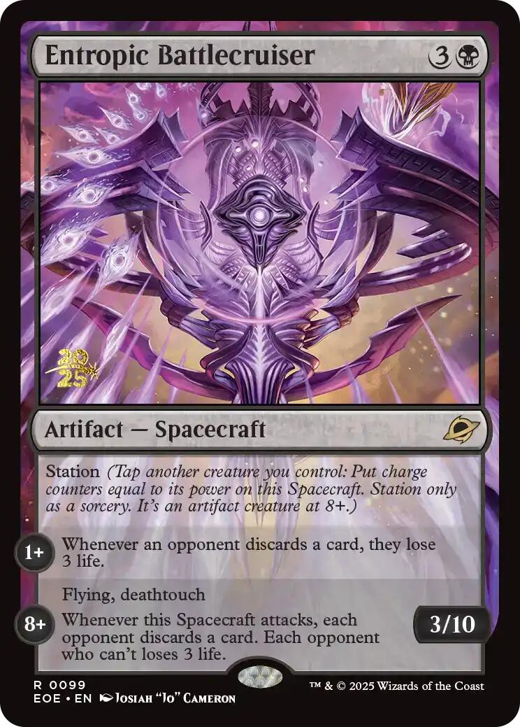 Entropic Battlecruiser [Edge of Eternities Prerelease Promos] | Jack's On Queen