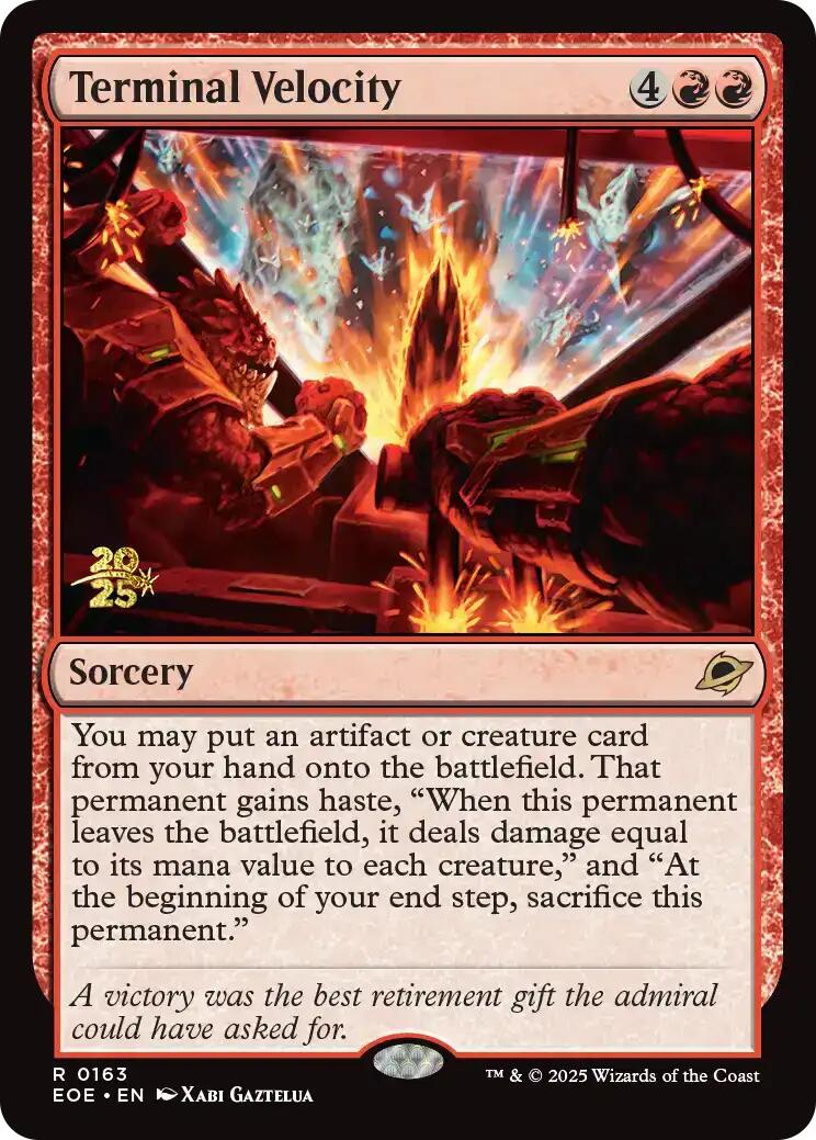 Terminal Velocity [Edge of Eternities Prerelease Promos] | Jack's On Queen