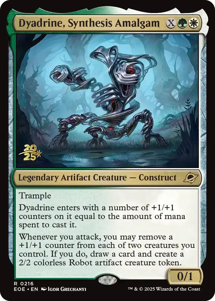 Dyadrine, Synthesis Amalgam [Edge of Eternities Prerelease Promos] | Jack's On Queen