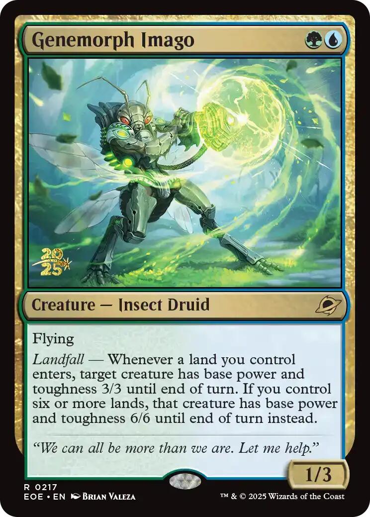 Genemorph Imago [Edge of Eternities Prerelease Promos] | Jack's On Queen