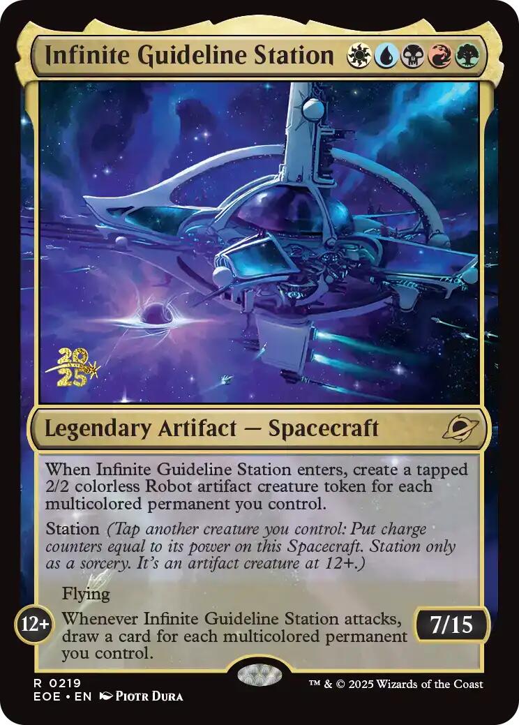 Infinite Guideline Station [Edge of Eternities Prerelease Promos] | Jack's On Queen