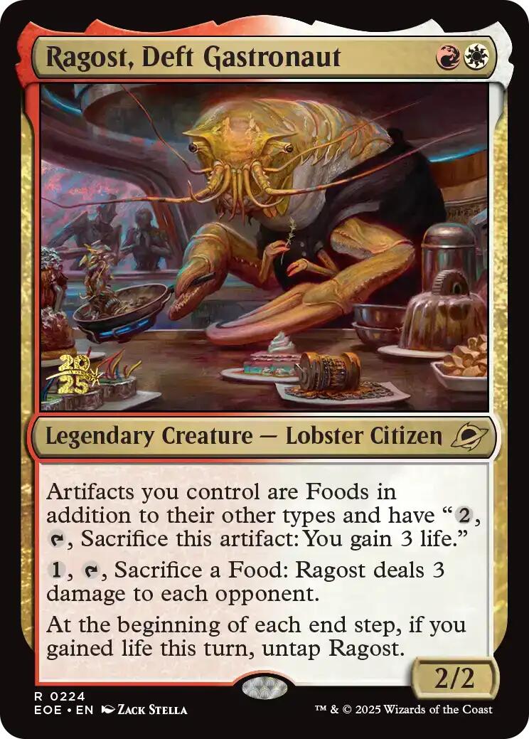 Ragost, Deft Gastronaut [Edge of Eternities Prerelease Promos] | Jack's On Queen