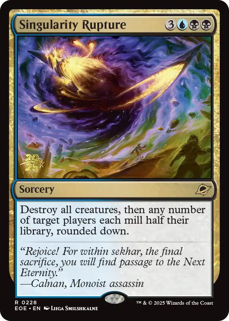 Singularity Rupture [Edge of Eternities Prerelease Promos] | Jack's On Queen