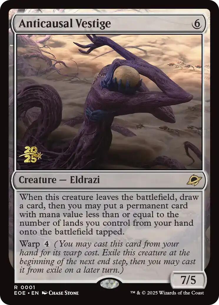 Anticausal Vestige [Edge of Eternities Prerelease Promos] | Jack's On Queen