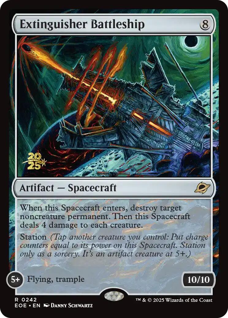 Extinguisher Battleship [Edge of Eternities Prerelease Promos] | Jack's On Queen