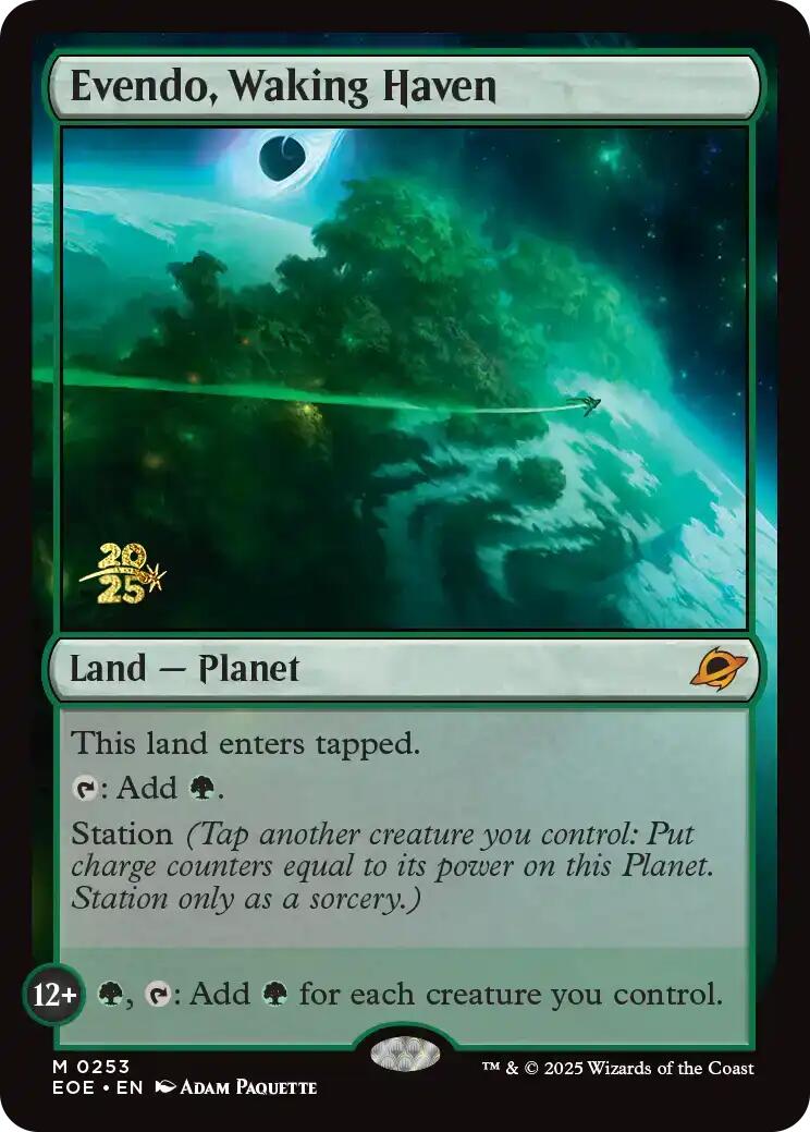 Evendo, Waking Haven [Edge of Eternities Prerelease Promos] | Jack's On Queen