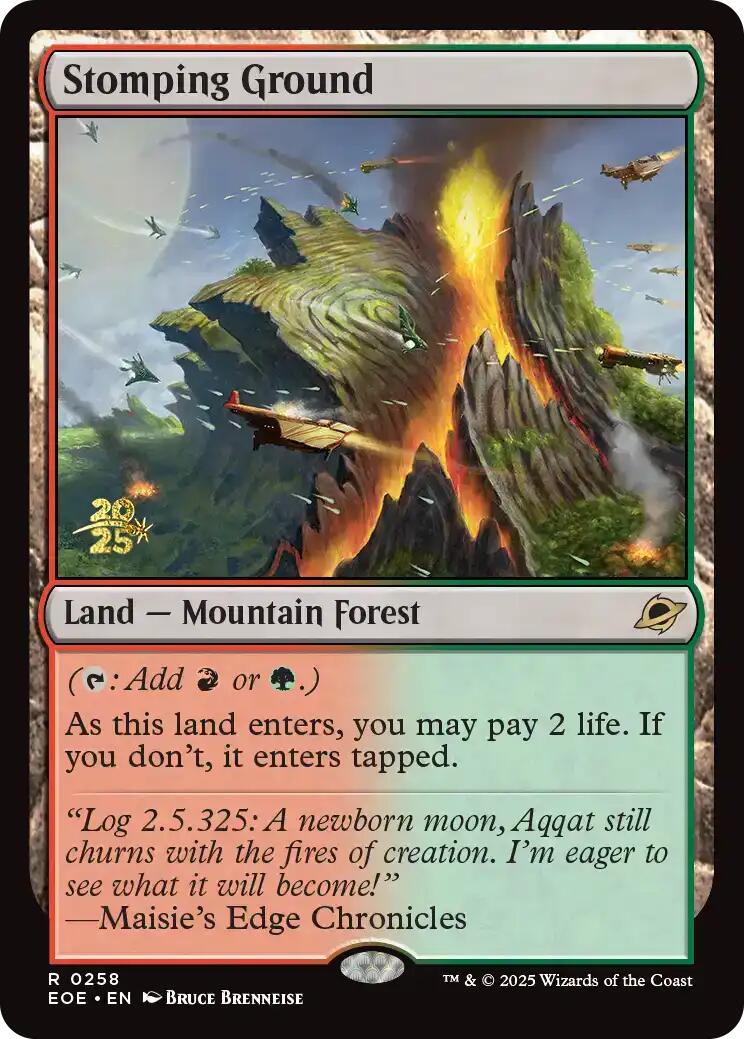 Stomping Ground [Edge of Eternities Prerelease Promos] | Jack's On Queen