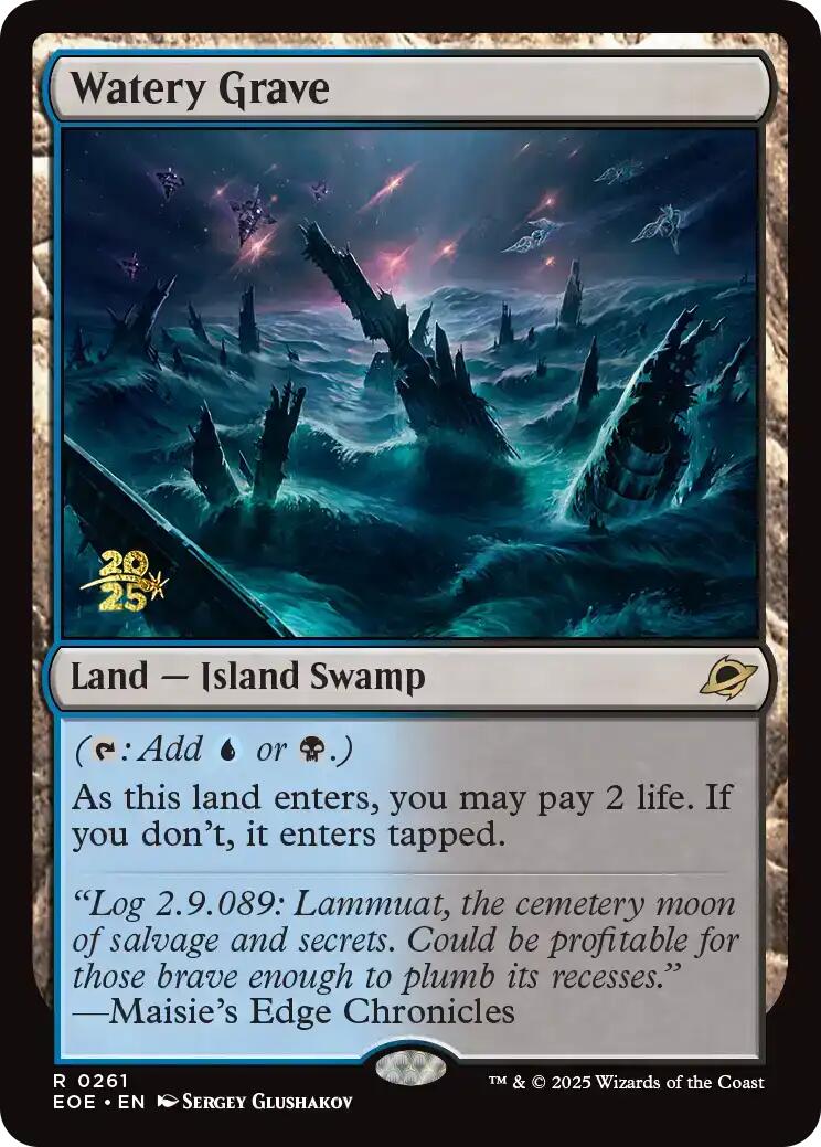 Watery Grave [Edge of Eternities Prerelease Promos] | Jack's On Queen
