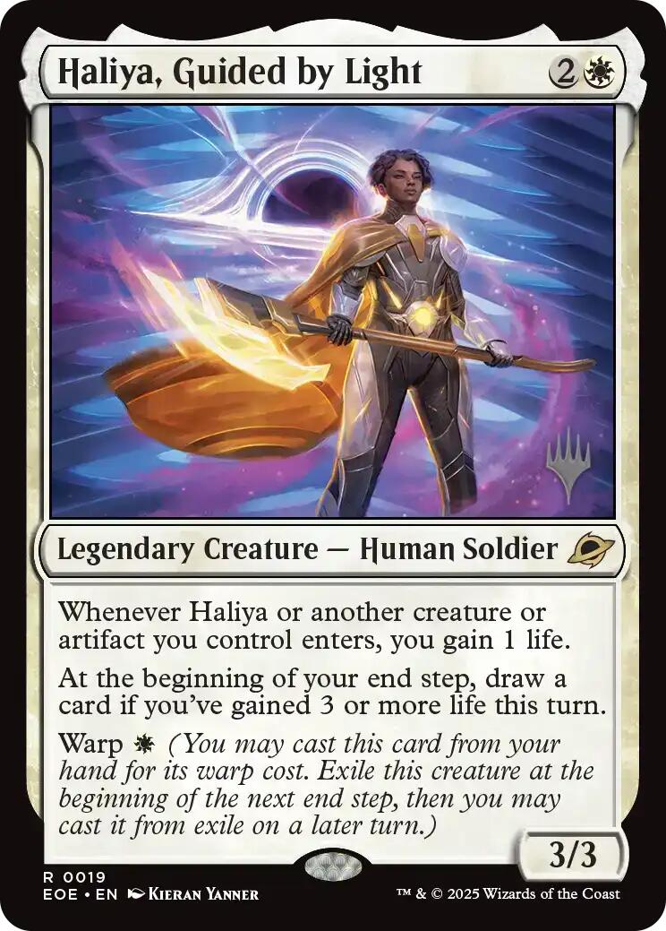 Haliya, Guided by Light [Edge of Eternities Promo Pack] | Jack's On Queen