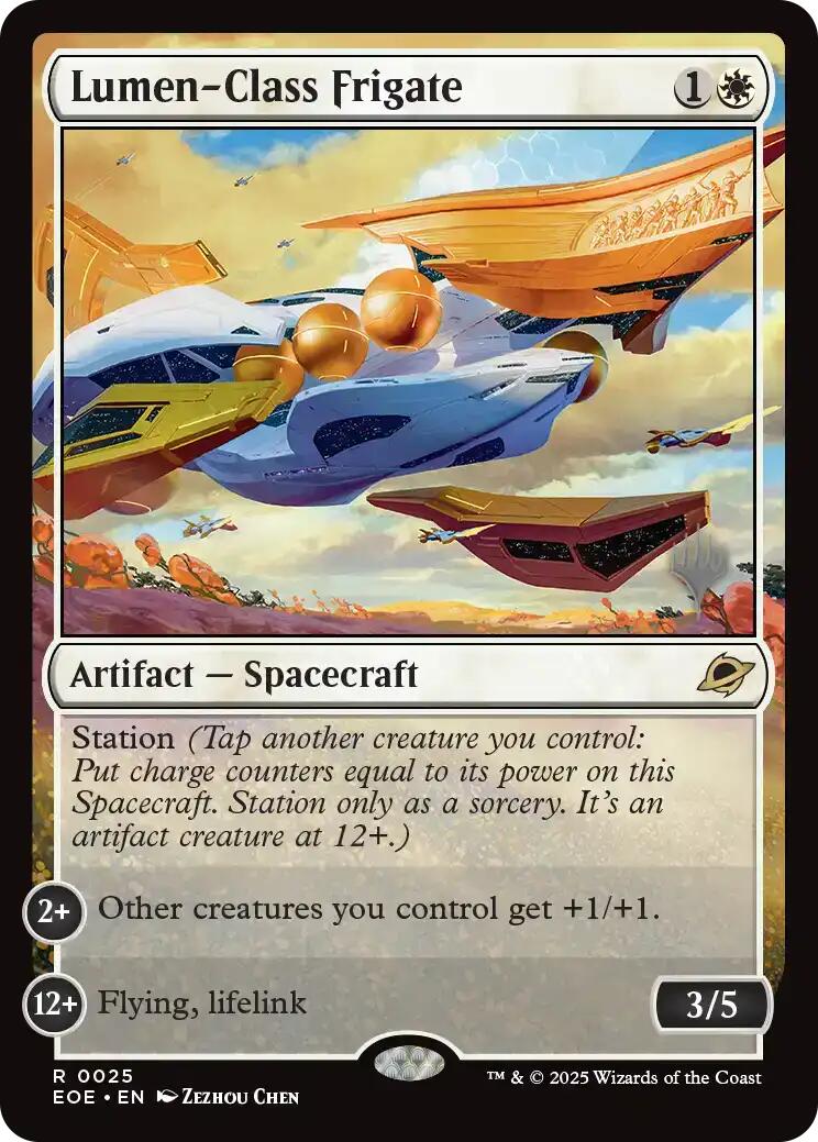 Lumen-Class Frigate [Edge of Eternities Promo Pack] | Jack's On Queen
