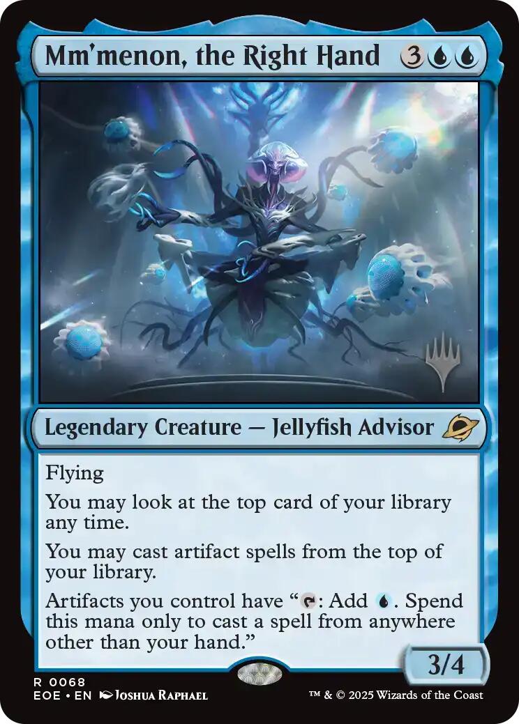 Mm'menon, the Right Hand [Edge of Eternities Promo Pack] | Jack's On Queen