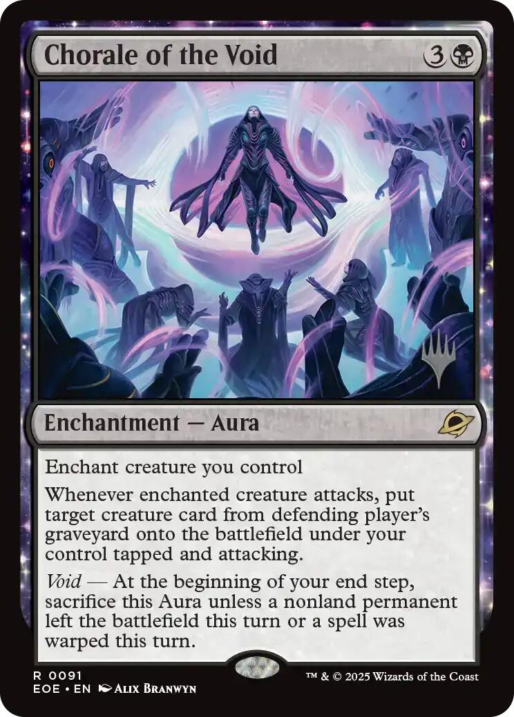 Chorale of the Void [Edge of Eternities Promo Pack] | Jack's On Queen