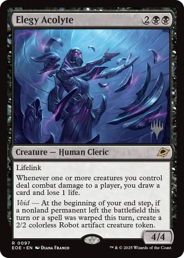 Elegy Acolyte [Edge of Eternities Promo Pack] | Jack's On Queen