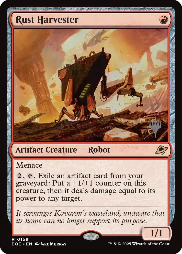 Rust Harvester [Edge of Eternities Promo Pack] | Jack's On Queen