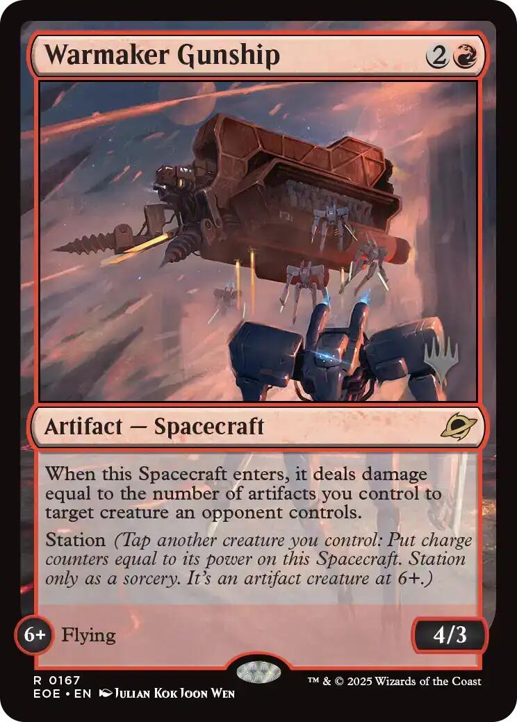 Warmaker Gunship [Edge of Eternities Promo Pack] | Jack's On Queen