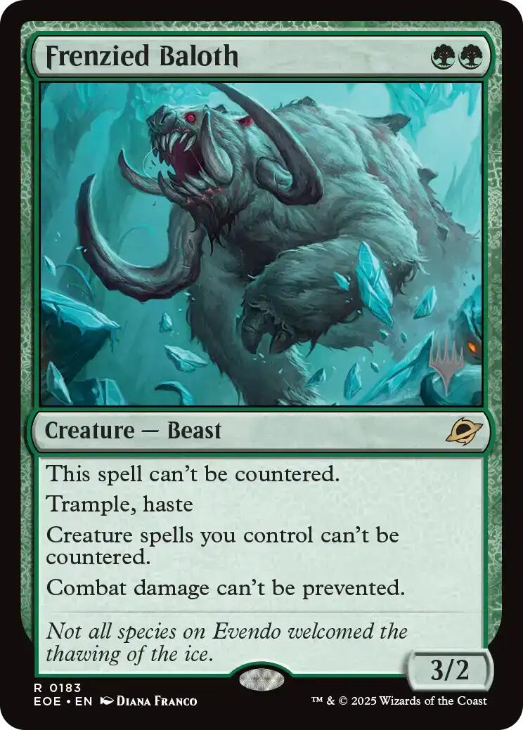 Frenzied Baloth [Edge of Eternities Promo Pack] | Jack's On Queen