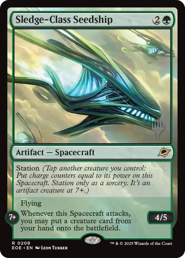 Sledge-Class Seedship [Edge of Eternities Promo Pack] | Jack's On Queen