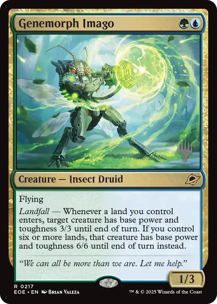 Genemorph Imago [Edge of Eternities Promo Pack] | Jack's On Queen