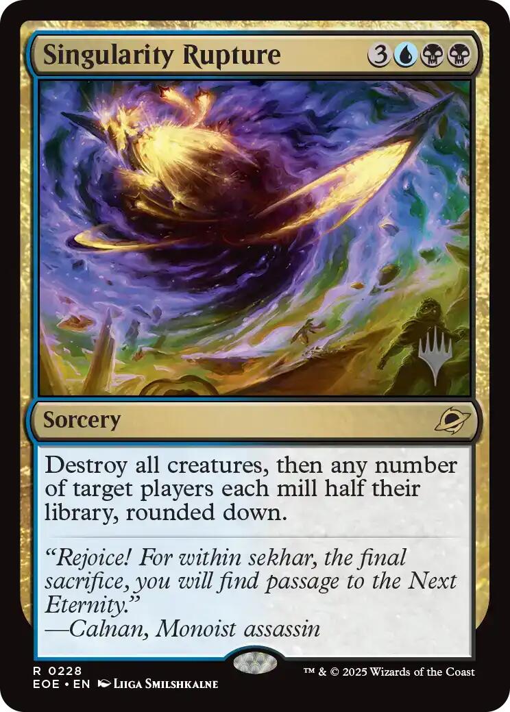 Singularity Rupture (Promo Pack) [Edge of Eternities Promo Pack] | Jack's On Queen