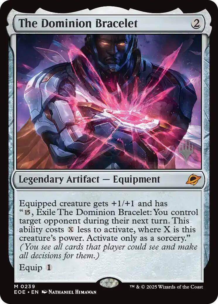 The Dominion Bracelet [Edge of Eternities Promo Pack] | Jack's On Queen