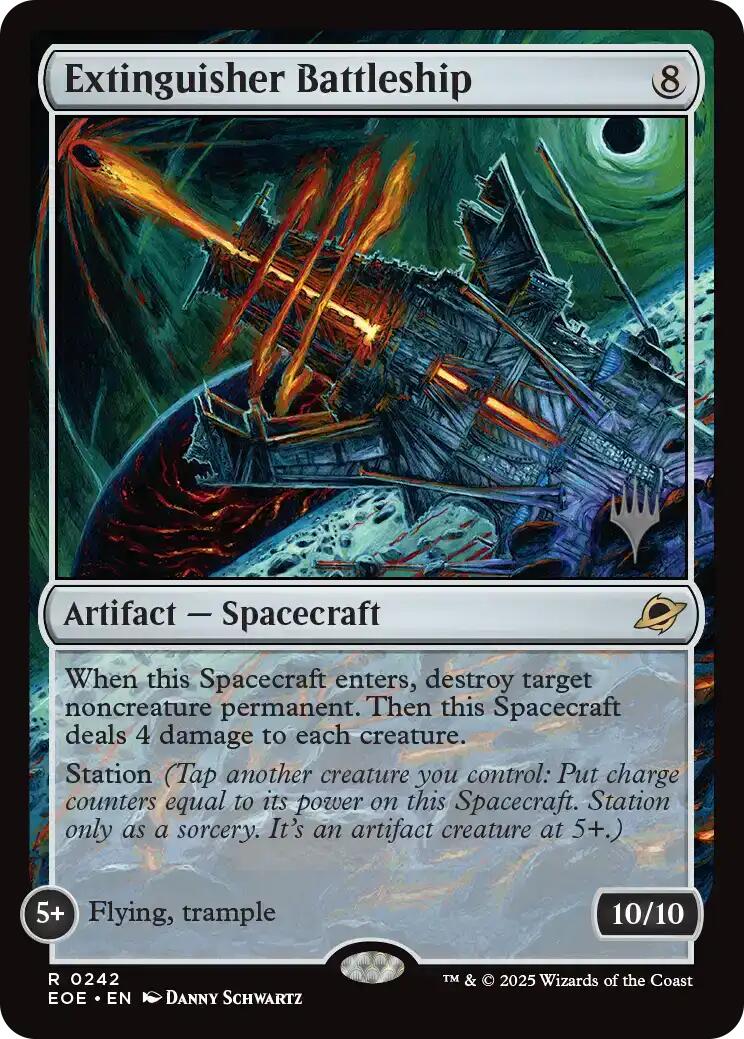 Extinguisher Battleship [Edge of Eternities Promo Pack] | Jack's On Queen