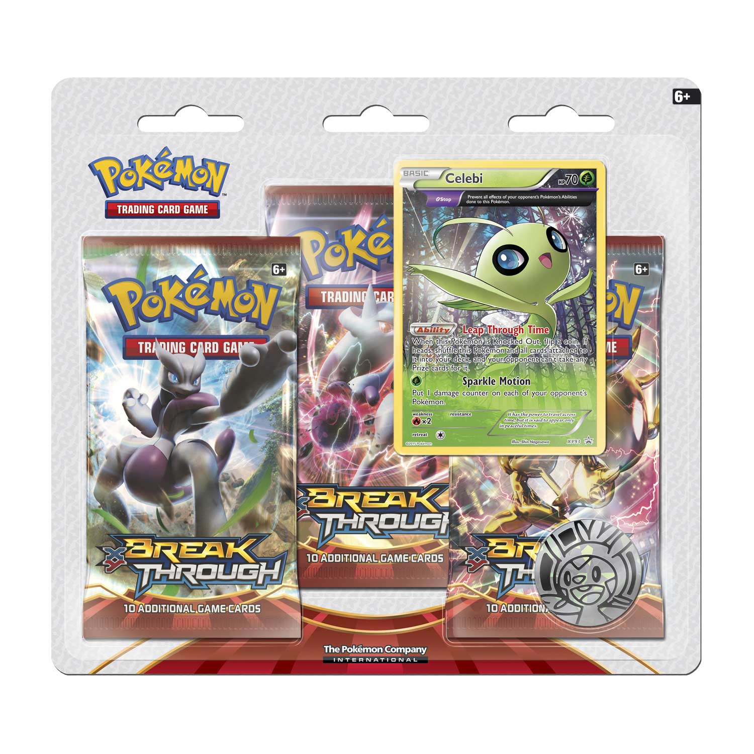 XY: BREAKthrough - 3-Pack Blister (Celebi) | Jack's On Queen