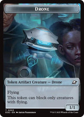 Drone // Lander (0005) Doubled-Sided Token [Edge of Eternities Tokens] | Jack's On Queen