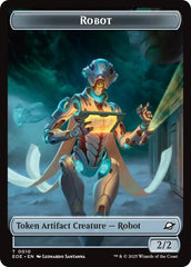 Robot // Lander (0006) Double-Sided Token [Edge of Eternities Tokens] | Jack's On Queen