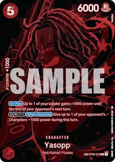 Yasopp (SP) (OP09-013) [Legacy of the Master] | Jack's On Queen