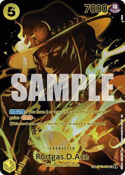 Portgas.D.Ace (SP) (ST13-011) [Legacy of the Master] | Jack's On Queen