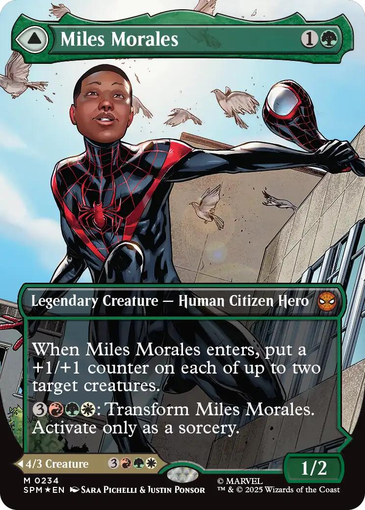 Miles Morales (0234) (Borderless) [Marvel's Spider-Man] | Jack's On Queen