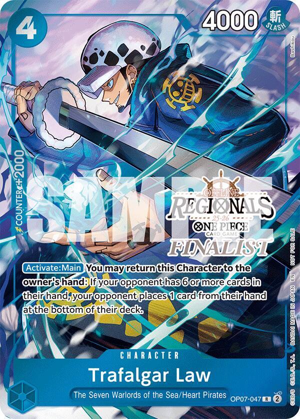 Trafalgar Law (Offline Regional Finalist Card Set 2025 Vol.2) (OP07-047) [One Piece Promotion Cards] | Jack's On Queen