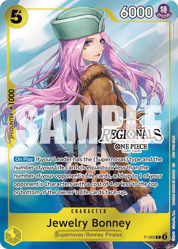 Jewelry Bonney (Offline Regional Participation Pack 2025 Vol.2) (P-085) [One Piece Promotion Cards] | Jack's On Queen