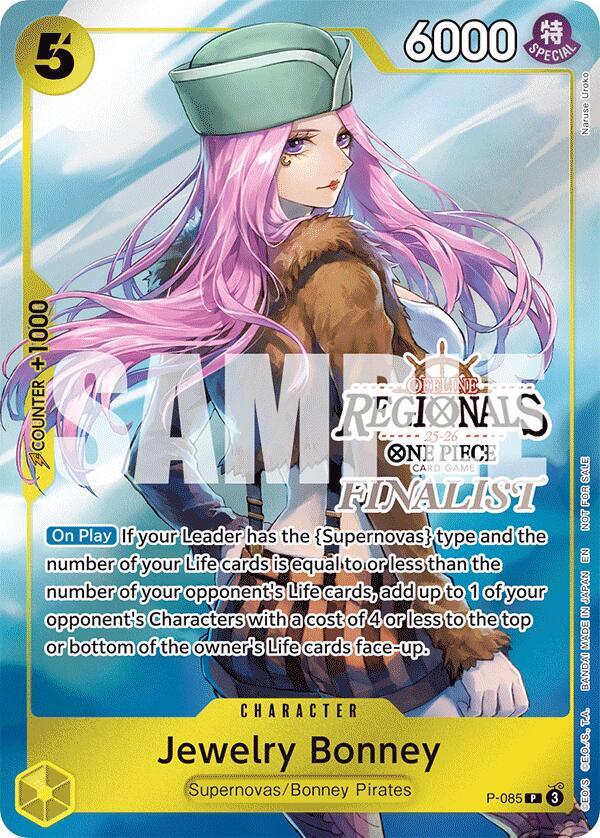 Jewelry Bonney (Offline Regional Finalist Card Set 2025 Vol.2) (P-085) [One Piece Promotion Cards] | Jack's On Queen