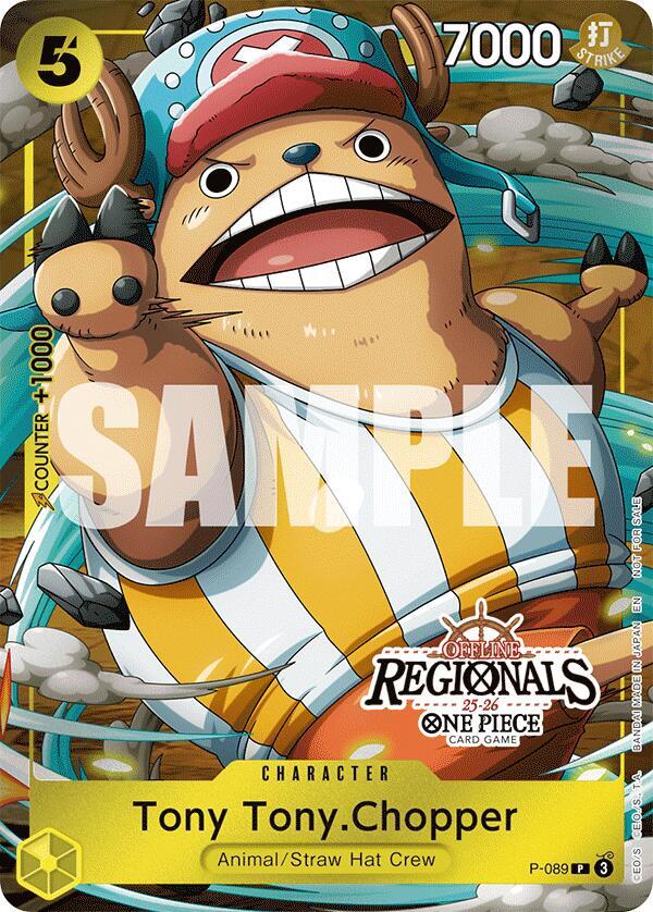 Tony Tony.Chopper (Offline Regional Participation Pack 2025 Vol.2) (P-089) [One Piece Promotion Cards] | Jack's On Queen
