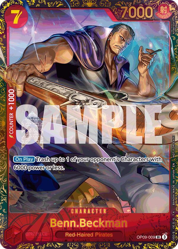 Benn.Beckman (Championship 25-26 Offline Regionals Season 2) (OP09-009) [One Piece Promotion Cards] | Jack's On Queen