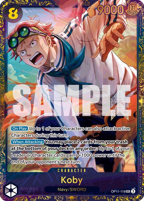 Koby (Treasure Cup August 2025) (OP11-119) [One Piece Promotion Cards] | Jack's On Queen
