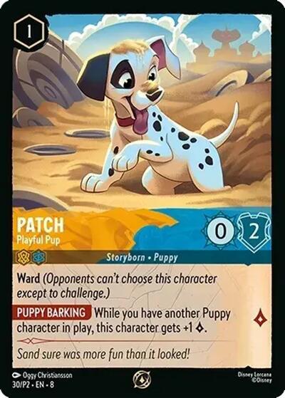 Patch - Playful Pup (30) [Disney Lorcana Promo Cards] | Jack's On Queen