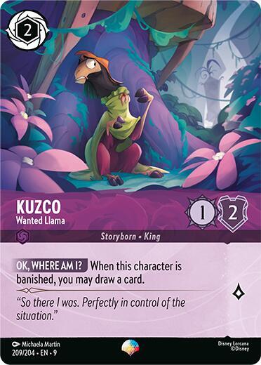 Kuzco - Wanted Llama (Epic) (209/204) [Fabled] | Jack's On Queen