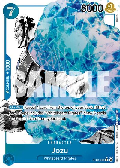 Jozu (Parallel) (ST22-006) [Starter Deck 22: Ace & Newgate] | Jack's On Queen