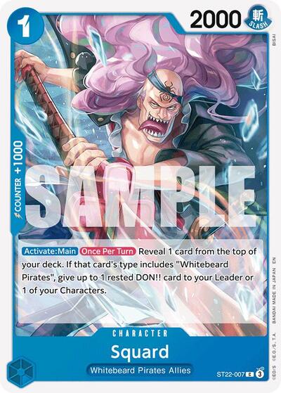 Squard (ST22-007) [Starter Deck 22: Ace & Newgate] | Jack's On Queen
