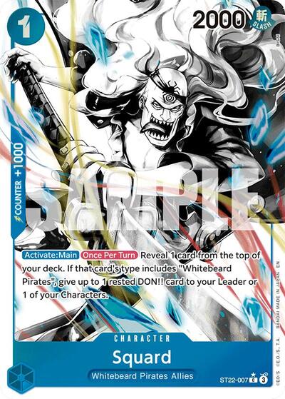 Squard (Parallel) (ST22-007) [Starter Deck 22: Ace & Newgate] | Jack's On Queen