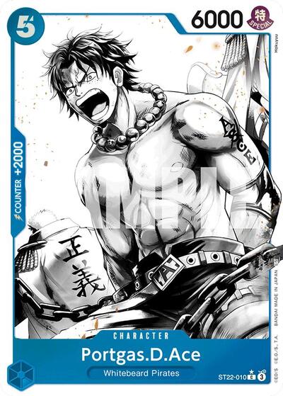 Portgas.D.Ace (Parallel) (ST22-010) [Starter Deck 22: Ace & Newgate] | Jack's On Queen