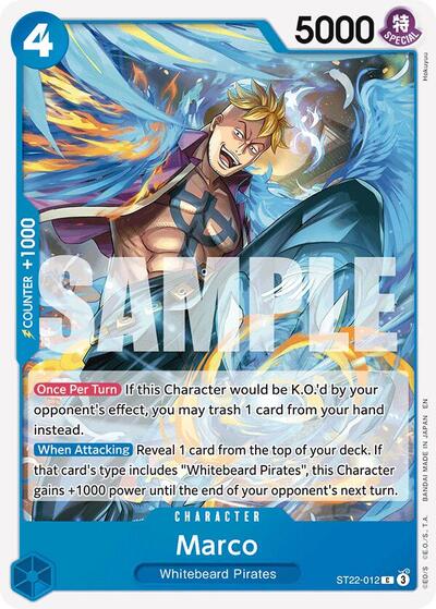Marco (ST22-012) [Starter Deck 22: Ace & Newgate] | Jack's On Queen