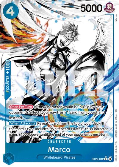 Marco (Parallel) (ST22-012) [Starter Deck 22: Ace & Newgate] | Jack's On Queen