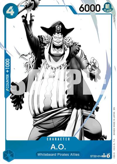A.O. (Parallel) (ST22-014) [Starter Deck 22: Ace & Newgate] | Jack's On Queen