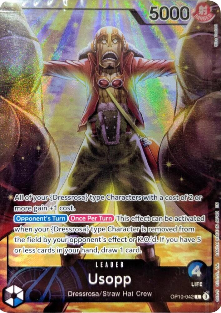 Usopp (Official Playmat -Limited Edition Vol. 3-) (OP10-042) [One Piece Promotion Cards] | Jack's On Queen