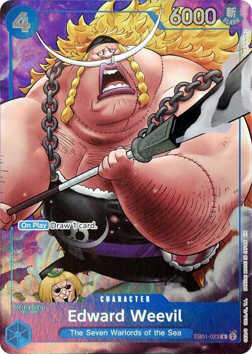 Edward Weevil (Seven Warlords of the Sea Binder Set) (EB01-023) [One Piece Promotion Cards] | Jack's On Queen
